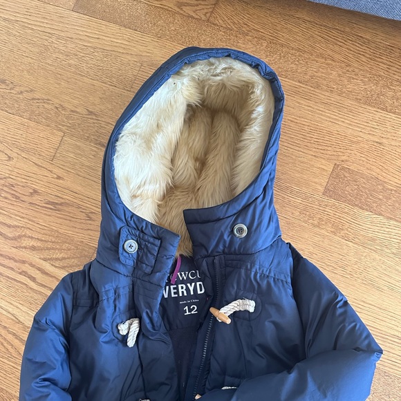 Perfect condition crewcuts duffle coat sz 12 navy - Picture 3 of 9